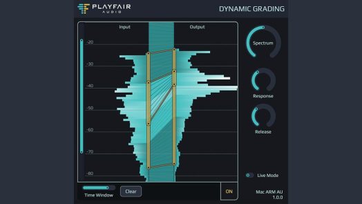 Playfair Audio release Dynamic Grading Plug-In