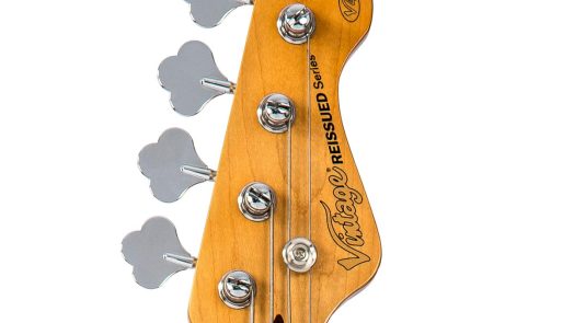 Vintage V4 bass with a striking mirror scratchplate