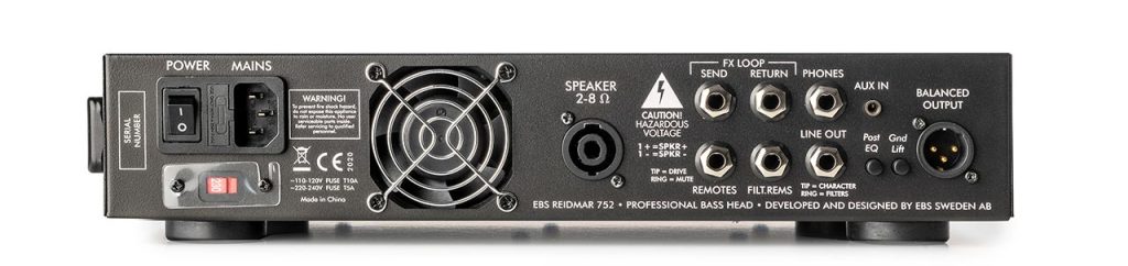 EBS Reidmar 752 bass amplifier