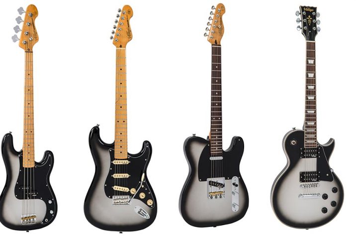 Vintage add ‘Silverburst’ colour finishes to its popular ReIssued Series of electric guitars and basses