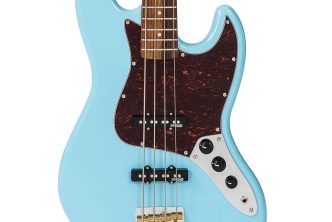 Vintage VJ74 ReIssued Series 4 string bass in three new finishes