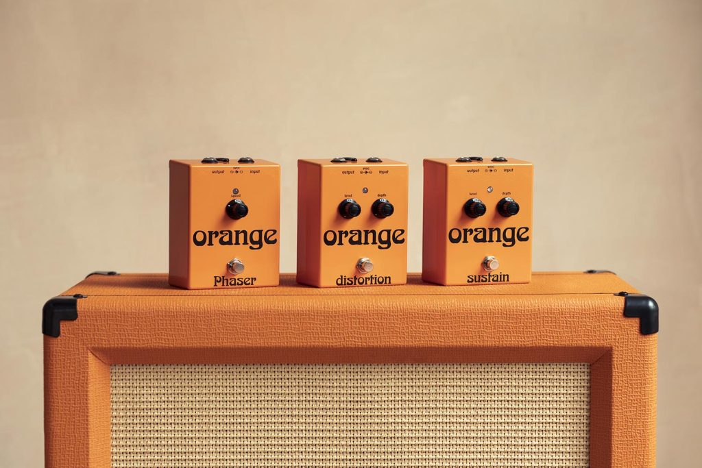 Orange Amps Retro 1970s Effect Pedals