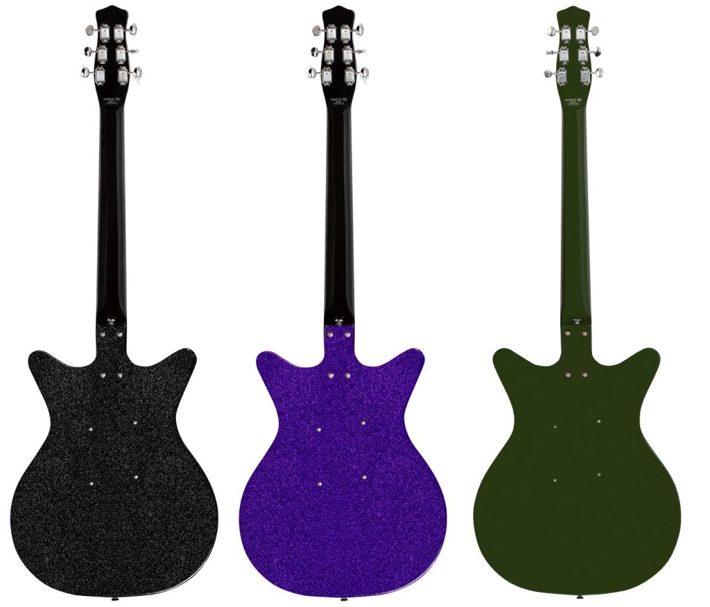 Danelectro Blackout ‘59M NOS+ in three exciting hot new finishes