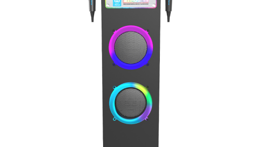 iDance STAGE303 6-in-1 Wireless Karaoke Speaker with Disco Ball + 2x Disco LED Rings