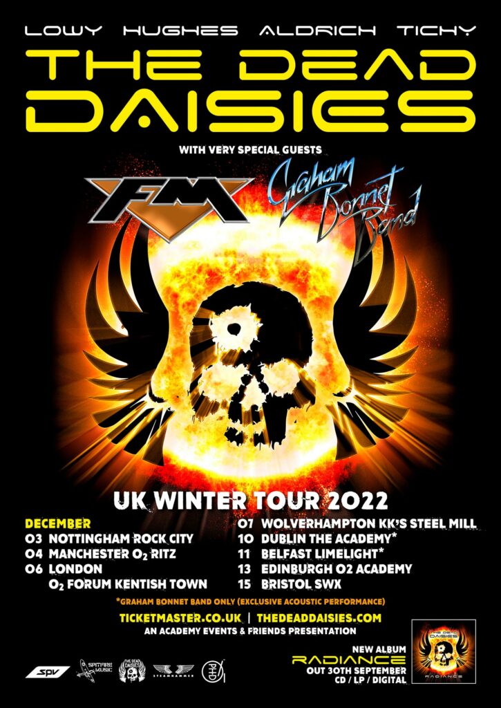 Glenn Hughes To Tour UK And Ireland Fronting Hard-Rock Supergroup The Dead Daisies