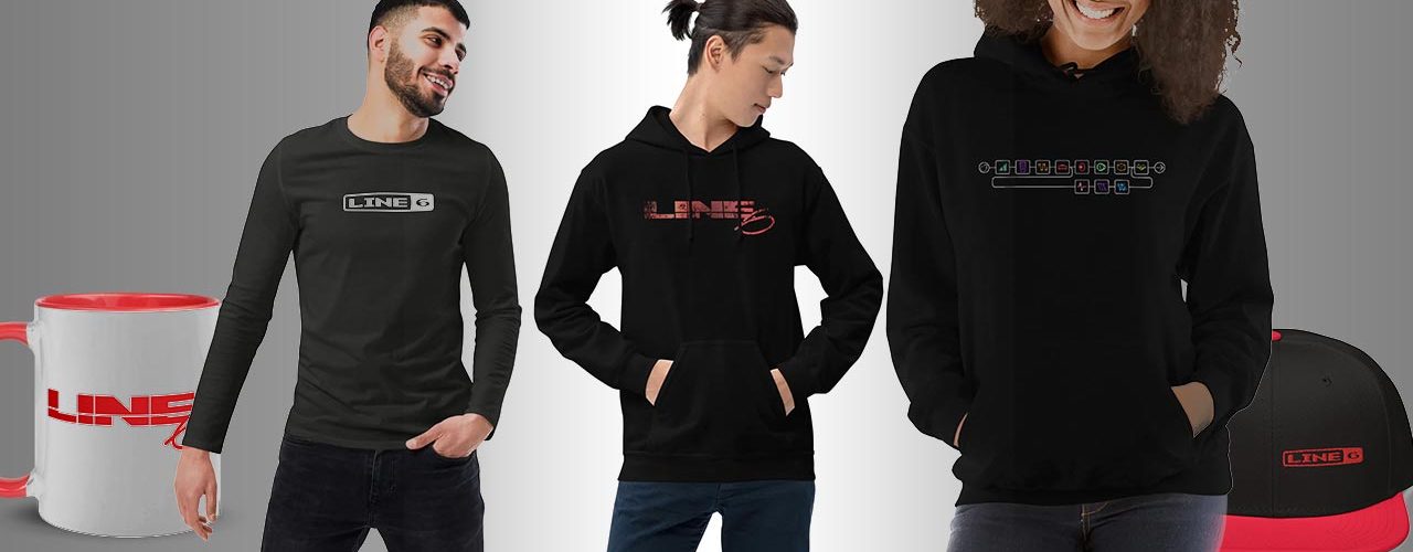 Line 6 Offers Fresh Line of Branded Clothing & Accessories in Partnership with Player Wear