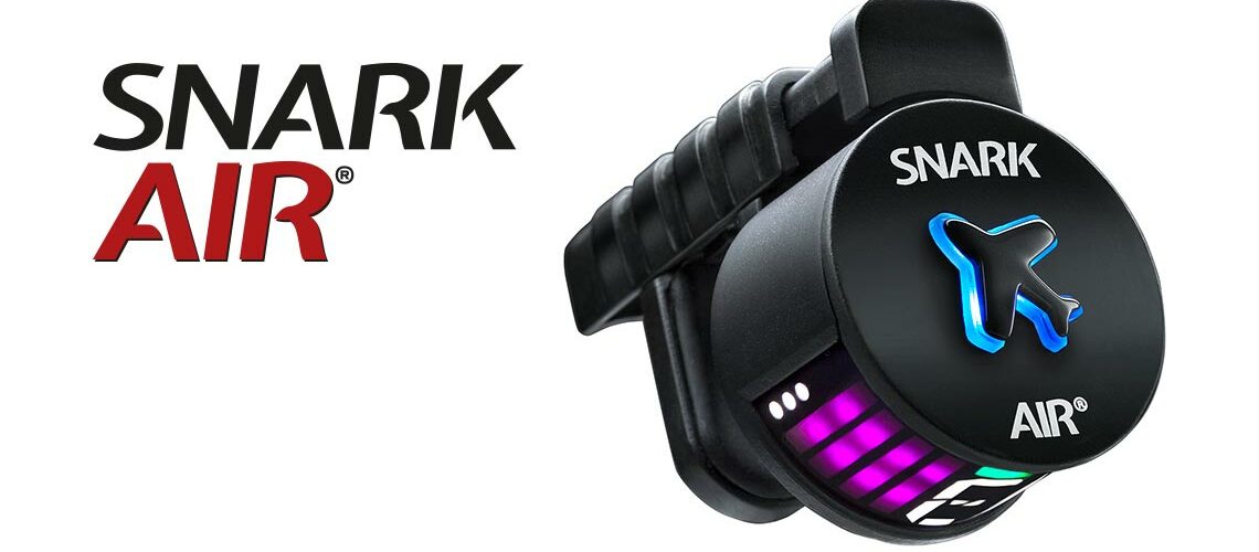 New SNARK AIR rechargeable clip-on tuner