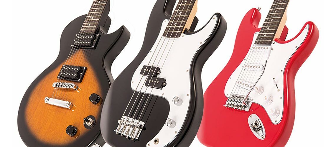 Encore Blaster Series electric guitars and basses