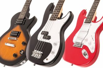 Encore Blaster Series electric guitars and basses