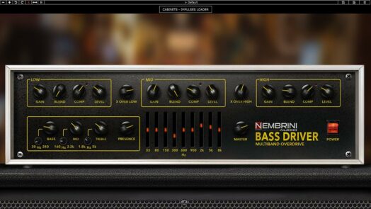 Nembrini Audio’s New Bass Driver Plugin - A Multiband Overdrive Bass Amplifier