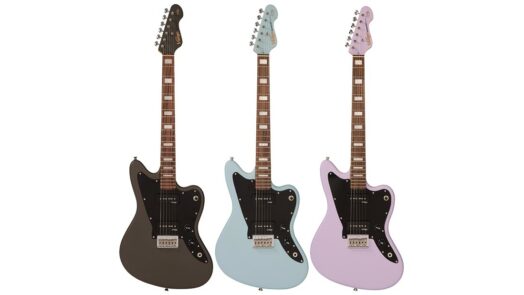 Vintage ReIssued V65H hardtail electric guitar, now in a trio of new satin finishes