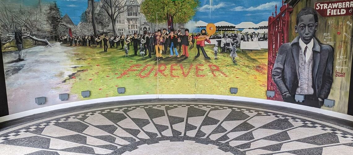 Grand Opening of Strawberry Field Forever Bandstand, Liverpool