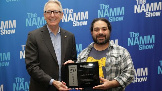 Make’n Music Celebrates 50 Years in Retail with 2023 NAMM Show Milestone Award