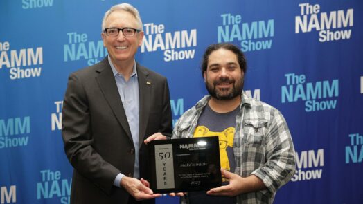 Make’n Music Celebrates 50 Years in Retail with 2023 NAMM Show Milestone Award