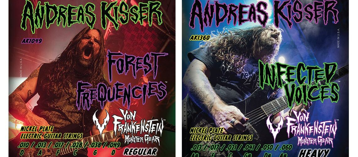 Sepultura’s Andreas Kisser Teams Up with Von Frankenstein Monster Gear on Signature Guitar Strings