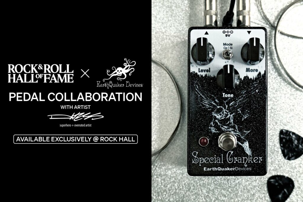 Rock & Roll Hall of Fame and EarthQuaker Limited Edition Guitar Pedals