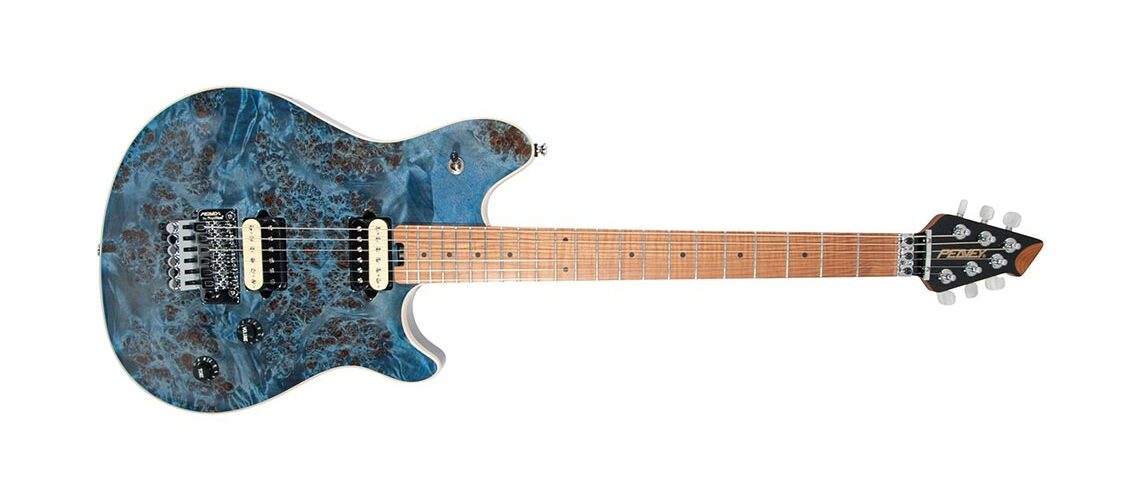 Peavey Debuts New HP 2 Poplar Burl RM Electric Guitar