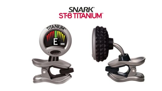 SNARK ST-8 Titanium rechargeable clip-on tuner