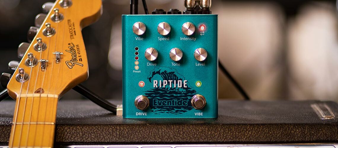 Eventide Riptide pedal- Distortion and Swirling Modulation