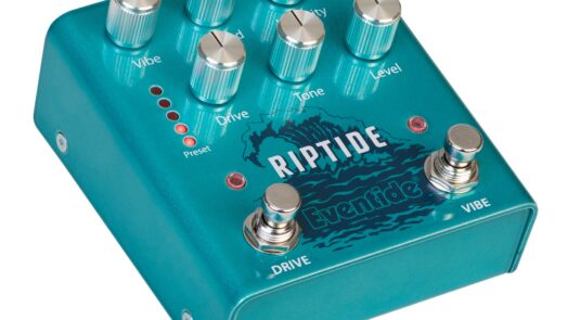 Eventide Riptide pedal- Distortion and Swirling Modulation