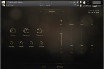 Triple A Audio - Folk Noir: Qanun Virtual Instrument for Kontakt