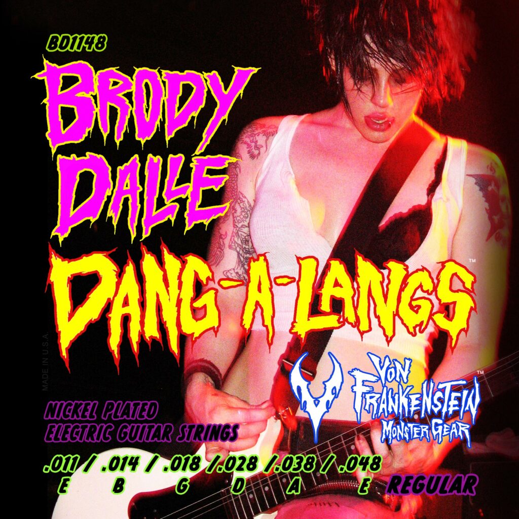 Von Frankenstein Monster Gear Brody Dalle Dang-A-Langs strings