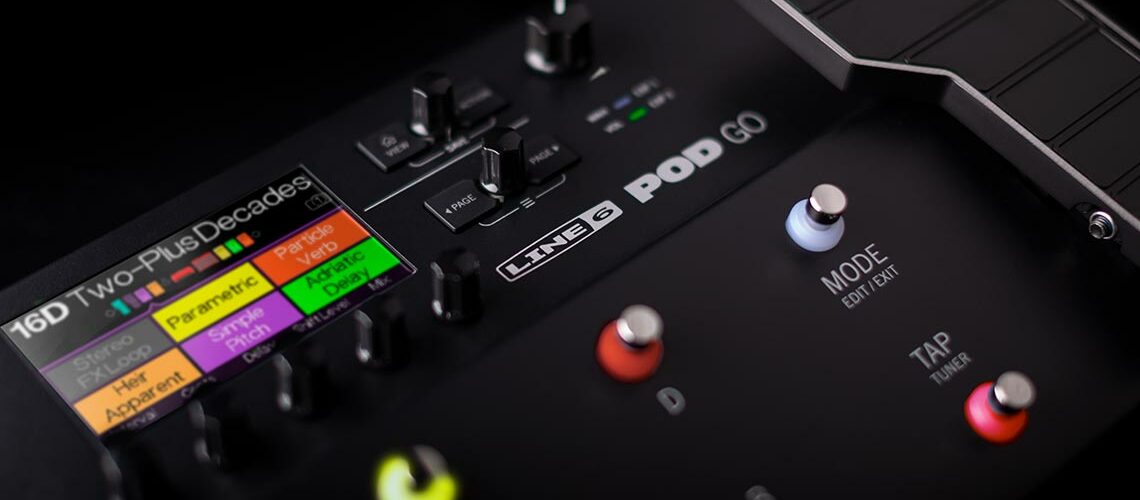 Line 6 Releases Free 2.0 Firmware Update for POD Go