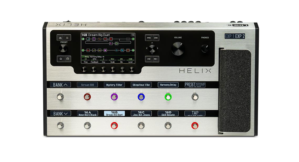 Line 6 Releases Helix Floor | Limited Edition Platinum