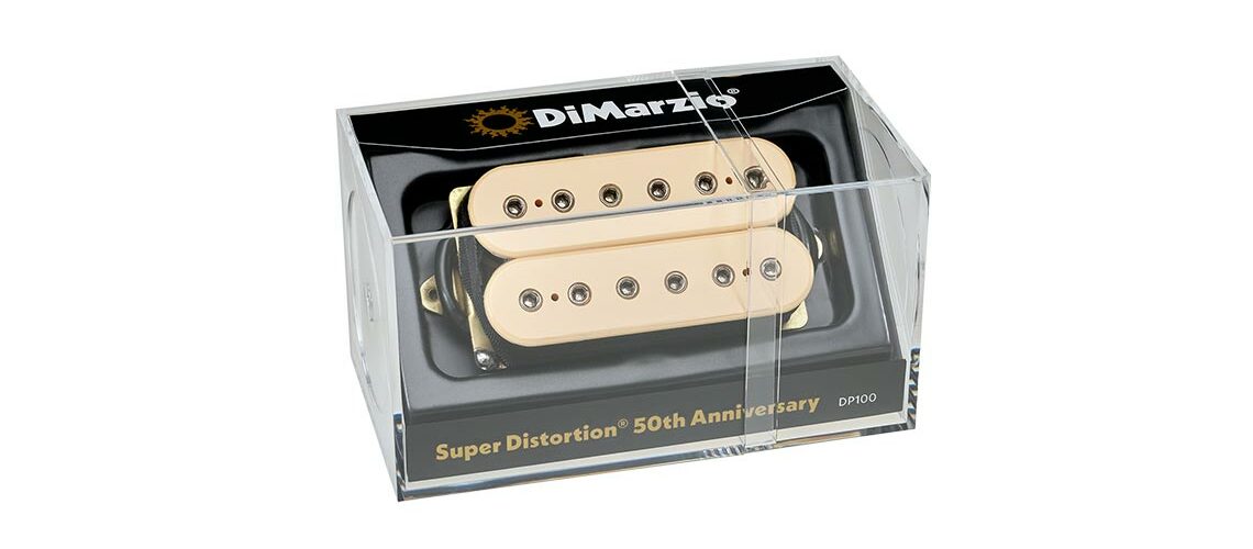 DiMarzio Releases 50th Anniversary Super Distortion Pickup