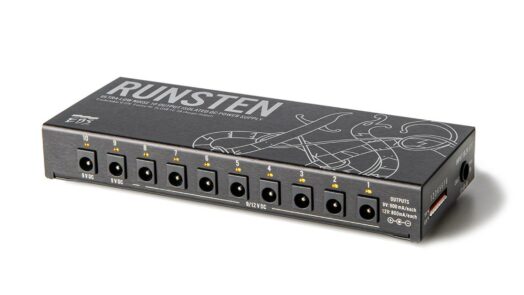 EBS Introduces RUNSTEN: An Advanced Pedalboard Power Supply for Today's Musicians