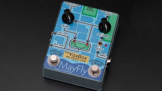 MayFly Introduces the VoxBox microphone effects loop