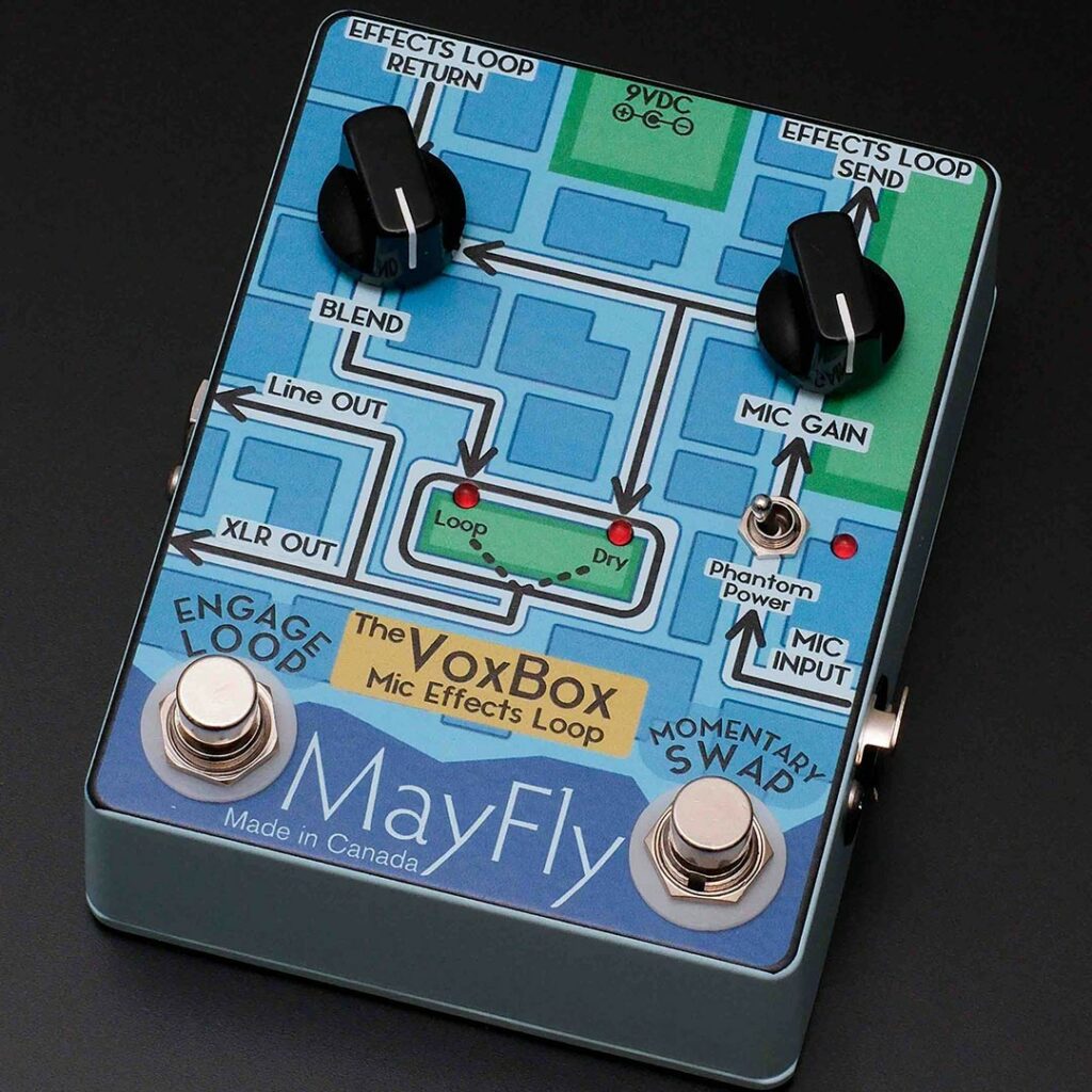 MayFly VoxBox microphone effects loop