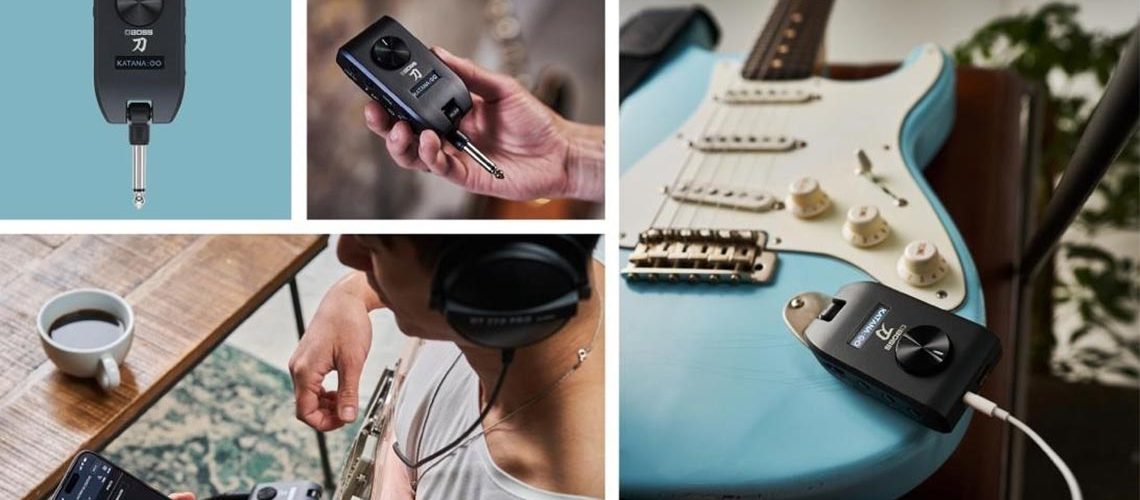 BOSS Announces KATANA:GO Personal Headphone Guitar Amplifier
