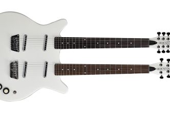 Danelectro 6-12 Double Neck in Limited Edition White Pearl