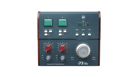 Heritage Audio i73 PRO family USB-C audio interfaces with built-in Class A 73-style preamps