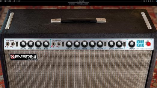 New From Nembrini – The Double Reverb Guitar Amplifier Plugin