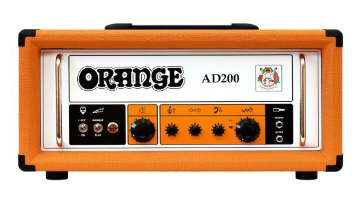 Orange Upgraded AD200 Bass Head and Speaker Cabinets