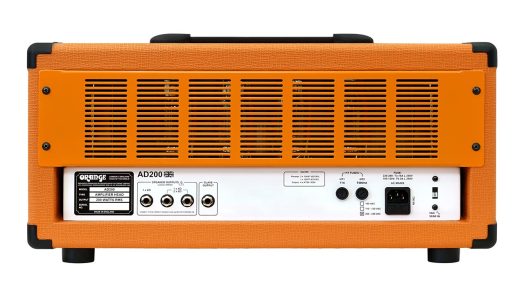 Orange Upgraded AD200 Bass Head and Speaker Cabinets