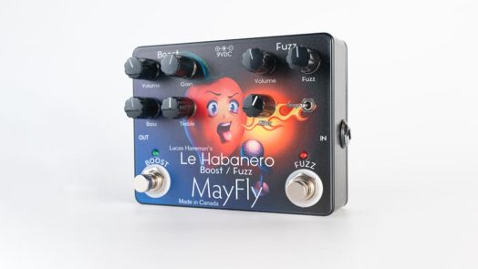 MayFly Audio releases the Le Habanero Boost / Fuzz pedal