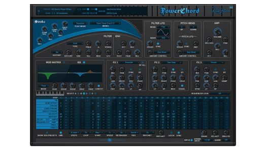 Rob Papen produces PowerChord as unique guitar plug-in