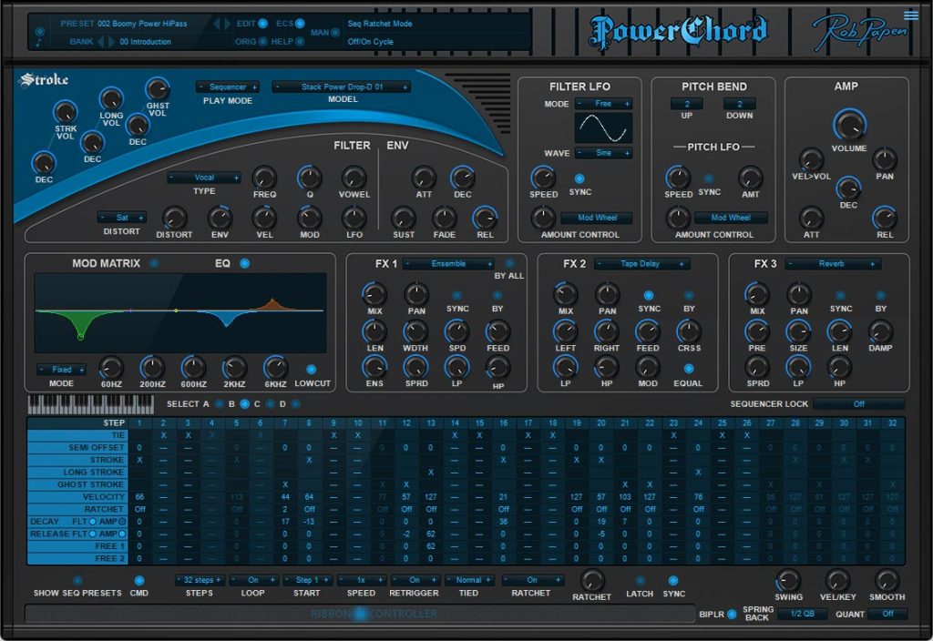 Rob Papen produces PowerChord as unique guitar plug-in