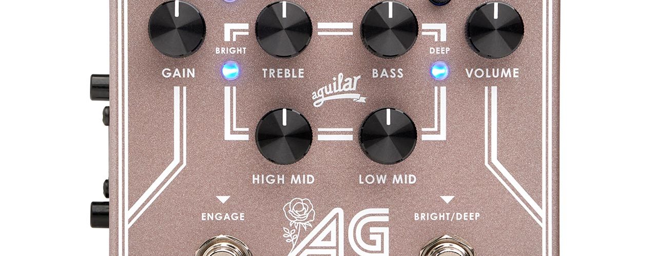 Aguilar Amplification Announces Limited Edition Breast Cancer Awareness AG Preamp/DI Pedal