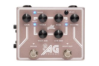 Aguilar Amplification Announces Limited Edition Breast Cancer Awareness AG Preamp/DI Pedal