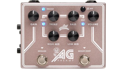 Aguilar Amplification Announces Limited Edition Breast Cancer Awareness AG Preamp/DI Pedal