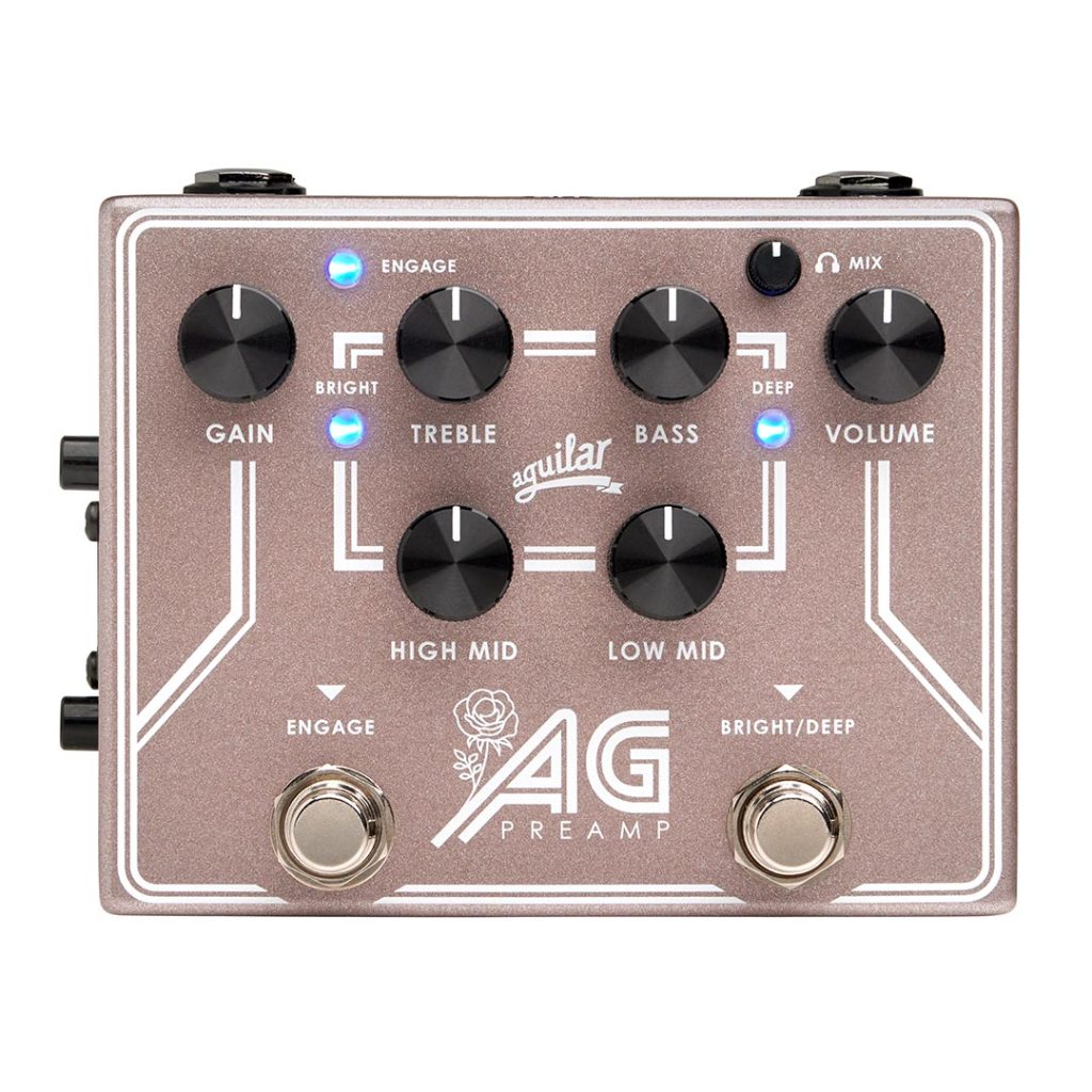 Aguilar Amplification Limited Edition Breast Cancer Awareness AG Preamp/DI Pedal